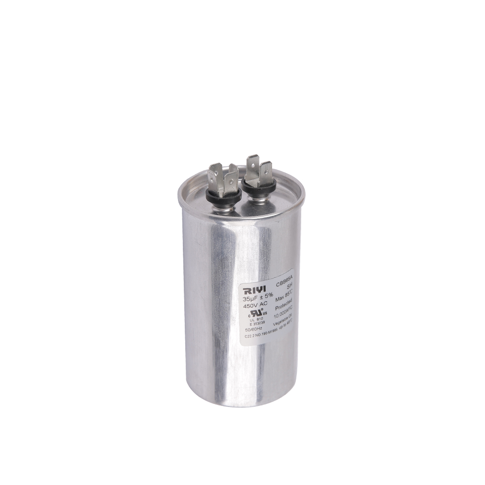 Cbb65 35uf 450v S2 B Aluminium Praesent 2+4 terminales