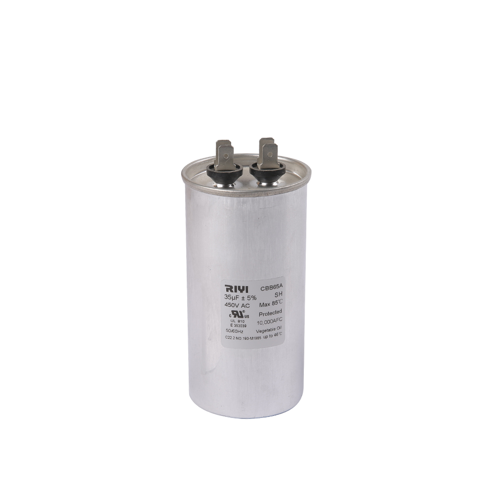 Cbb65 35uf 450v S2 Aluminium Praesent 2+2 terminales